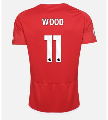 Nottingham Forest Chris Wood #11 Hemmatröja 2023-24 Kortärmad